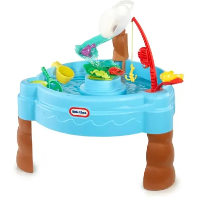 Little Tikes Fish 'n Splash Water Table,Children's Furniture Set,Summer Toy for Kids