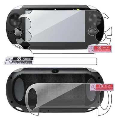 Anti Scratch HD Screen Protector Film Game Player Screen Protection Pad Front And Back Film For Sony