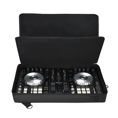 Portable DJ Controller Carrying Case Shoulder Bag Backpack Dustproof Turntable Protective Case for