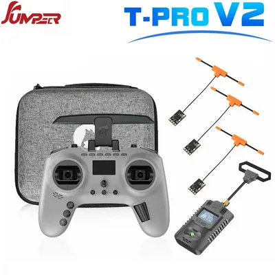 Jumper T-Pro V2 ELRS 1000mW 30dBm JP4IN1 ELRS ExpressLRS Radio Control for Hall Gimbals Drones