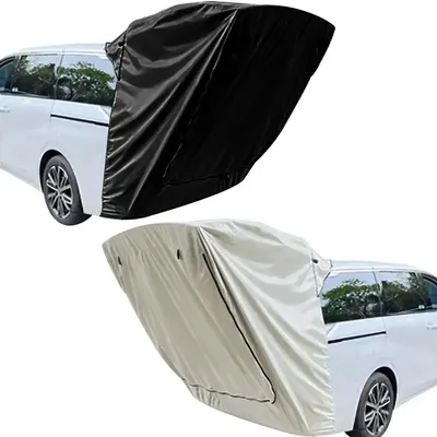 SUV Tailgate Tent Sun Protection Car Tail Hatchback Tent Rainproof Oxford Cloth Camping Shelters