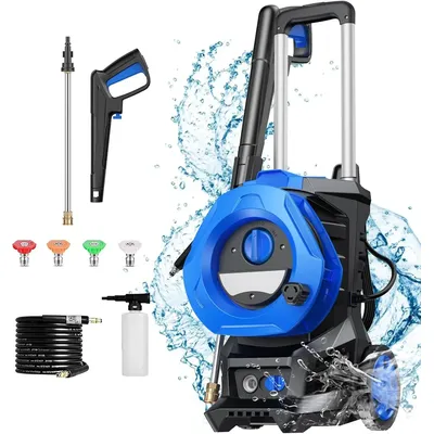 Electric Pressure Washer 4500 PSI - 2.8GPM High Pressure Power Washer 1800W Portable Pressure