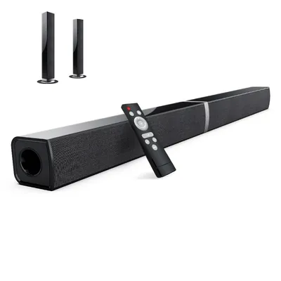 KY2020D 2 in 1 Separable Soundbar for TV 2.0 Channel Home Audio Sound Bars - Surround Sound Bars