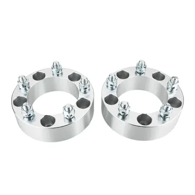 2pcs Professional Hub Centric Wheel Adapters for Dodge Ram 1500 2002-2011 Silver