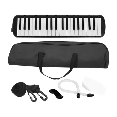 37 Key Melodica Instrument Funny Air Piano Portable Child Harmonica Piano Funny Blow Keyboard