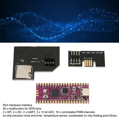 Microcontroller Board Plug and Play Dual Multiple Software Support Microcontroller Module