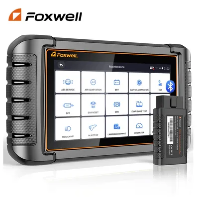 Foxwell NT809BT OBD2 Automotive Scanner Professional All System A/F Reset Bi-directional Bluetooth