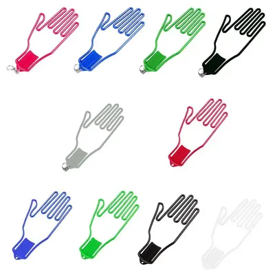 Golf Gloves Stretcher Holder Golfer Tool Gear Plastic Golf Gloves Holder Rack Dryer Hanger Stretcher