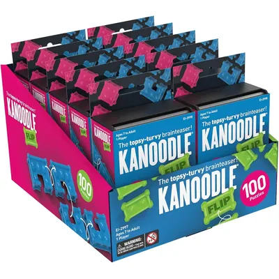 nsights Kanoodle Flip, Classroom Pack of 10 - Puzzle Challenges, Brain Teaser Game, Ages 8+