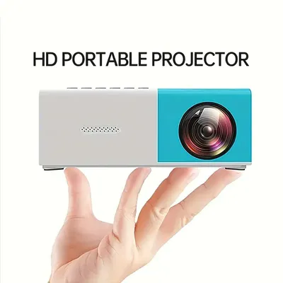 TAIDU Halloween Mini LED Projector 320x240P HDMI USB Audio Home Media Player Beamer Christmas Gift