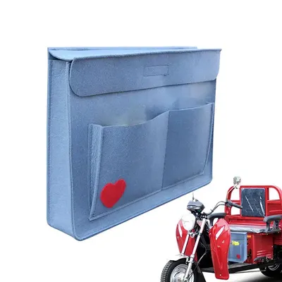 Bike Front Felt Bag Frame-Hang Felt Pouch Car Basket Modification Plus Accessories For Repair Tool