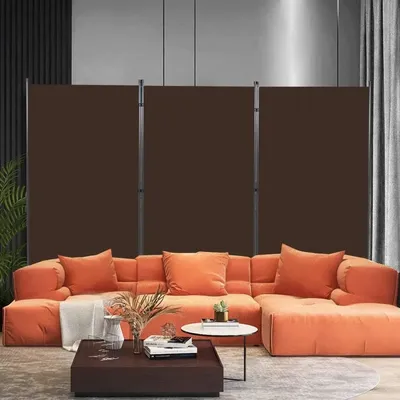 Curtain Divider Folding Privacy Screens, Portable Room Divider Panel Wall Partition Room Dividers