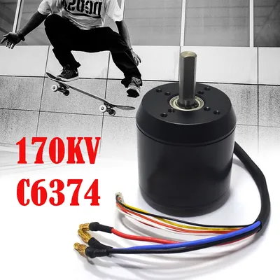 170KV 2.9KW Skateboard Brushless Motor Efficience Electric Skateboard Longboard Motor Durable