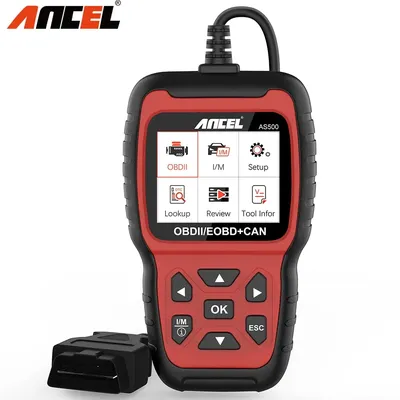 Ancel AS500 Car OBD2 Scanner Automotive Code Reader Engine Check Free Update OBD OBD2 Automotive