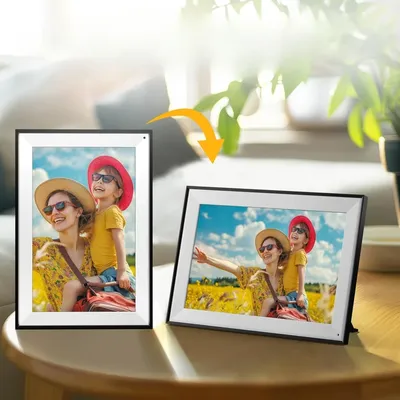 Frame WiFi Digital Photo Frame 32GB Storage Space, IPS High-definition Touch Screen Intelligent