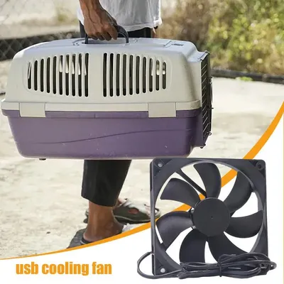 120mm USB Fan Vertical Window Fan 120mm Fan For Home USB PC Fan Silent Personal Cooling Fan For