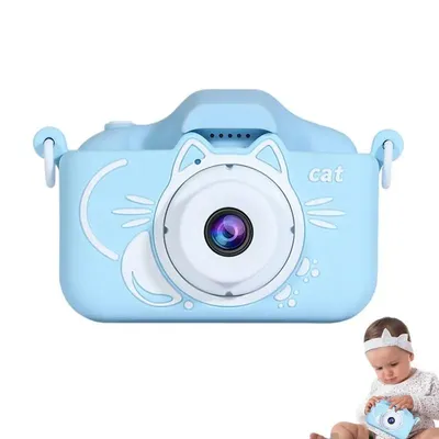 Kids Camera Toy 2000W Pixel Cute Mini Selfie Camera Kids Selfie Camera Portable Kid Camera Digital