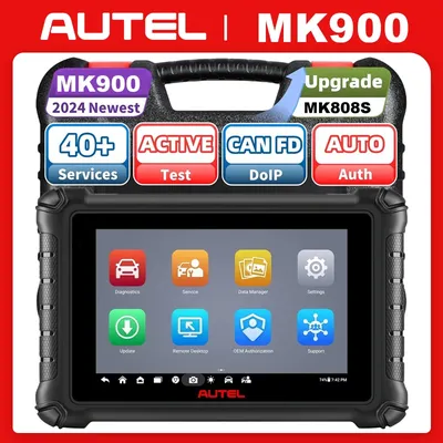 Autel MaxiCheck MK900 Obd2 Scanner Bidirectional Control Scan Tool All System Diagnostic Tools DOIP