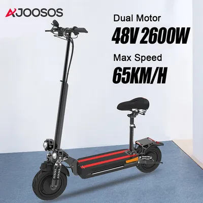 2600W Powerful Electric Scooter 65km/h 48V 20AH Strong Battery with Seat Electric Skate Electric