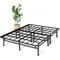 Super Heavy Duty Mattress Foundation with 4400lbs Weight Capacity / 14 Inch Metal Platform Bed Frame