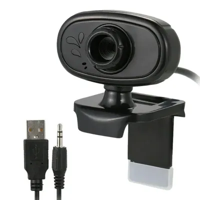 480P HD Mini Webcam with Microphone USB Interface Supports Laptop Desktop Computer Suitable for Live