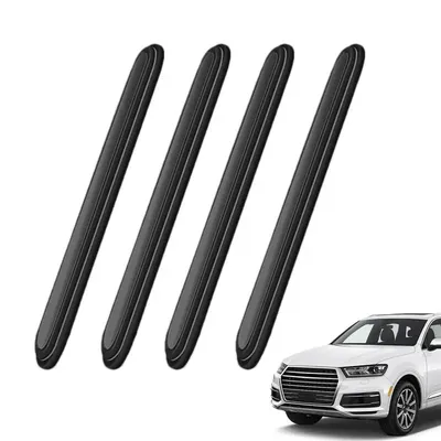 4Pcs Car Door Edge Protector Strip Trim Guard Seal Auto Automobile Door Anti Collision Protection