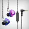 AK6 pro Detachable Wired Earphone 1DD Dynamic With Mic In-Ear Subwoofer Headphone Sport Music Game