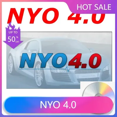 2024 Hot NYO 4 Full Database Airbag+Carradio+Dashboard+IMMO+Navigation Auto Data Repair Software CD