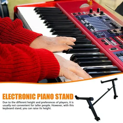 Adjustable Keyboard Stand Adjustable X Shaped Keyboard Stand Heavy Duty Performance Rack With