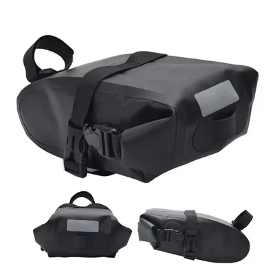 MTB Road Bike Saddle Bag Waterproof Bicycle Back Seat Bag Bike Tail Bag Rear Seatpost Storage Pack