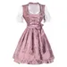 3Pcs Shirt+Dress+Apron Women's Dress And Apron Oktoberfest Dress Winery Carnival Bavarian Dress