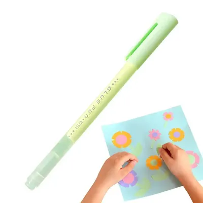 Pinpoint Roller Glue Pen Quick-Drying Fine Tip Glue Pens Craft Glue Supplies For Precision Glue And