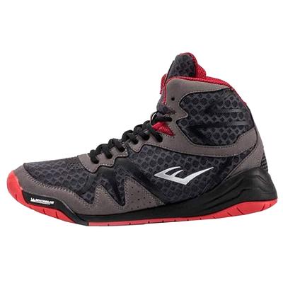 Everlast PIVT Low Top Boxing Shoes Grey/Red