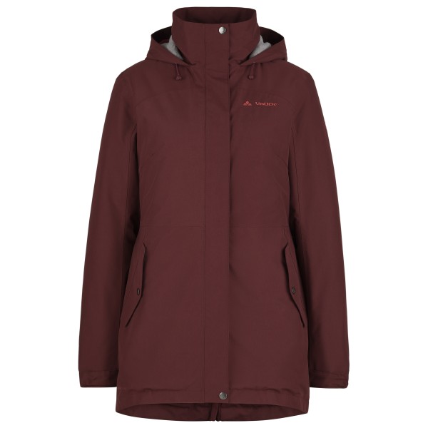 Vaude - Women's Pellice Wool - Parka Gr 34 rot
