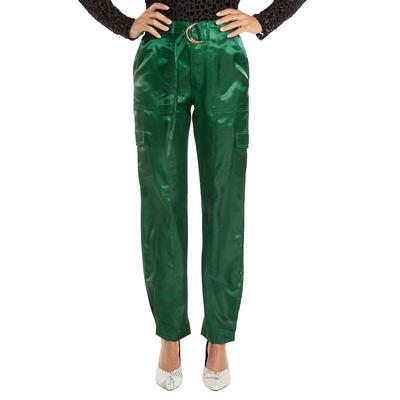 Masseys Shiny Utility Pant (Size 20W) Deep Emerald, Polyester