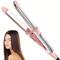 TEMU 2 In 1 Hair Straightener And Curler Professional Titanium Flat Iron Straightening Dual Straightener Iron