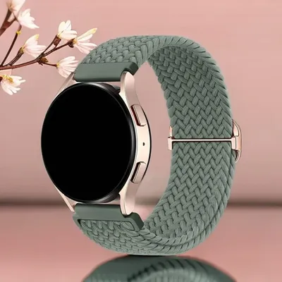 Geflochtene Schleife für Samsung Watch 7 Band, atmungsaktives Sport-Armband, Armbänder für Samsung Image