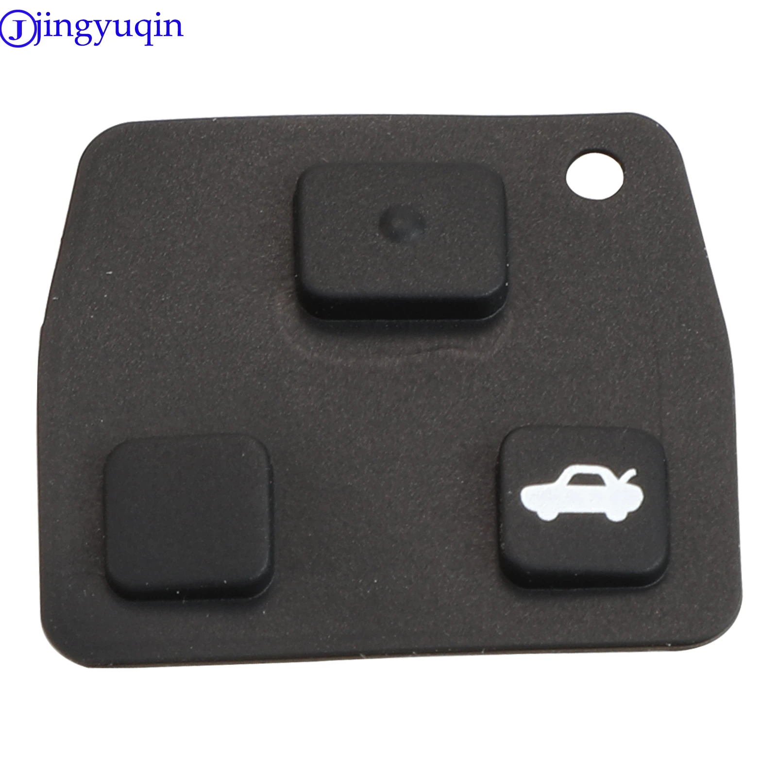 Jingyuqin 1ps Tasten Auto Fernbedienung Schlüssel anhänger Gummi polster für Toyota /Avensis /Corolla /Lexus /Rav4 Gehäuse teil Image
