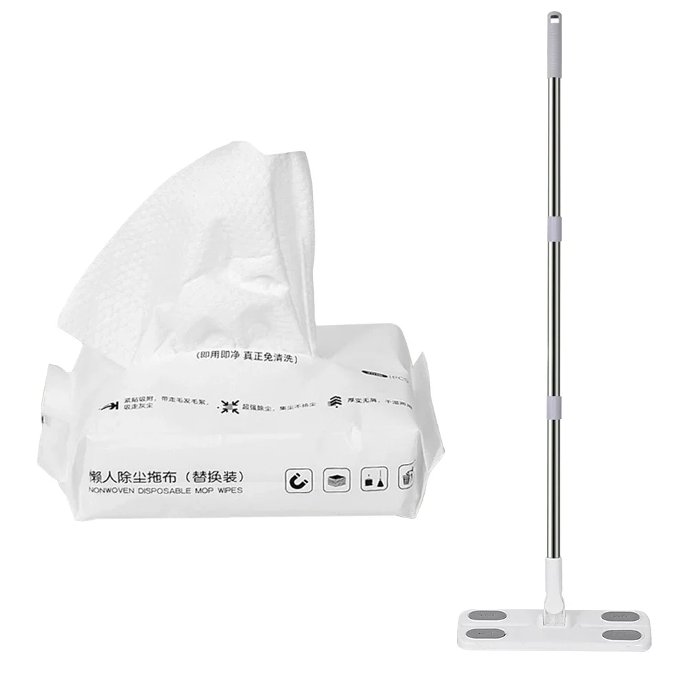 360-Grad-Rotationsreinigung Mopp kehrmaschine mit Einweg-Mopppad-Boden reiniger mopp für die Boden reinigung von Hartholz laminat fliesen