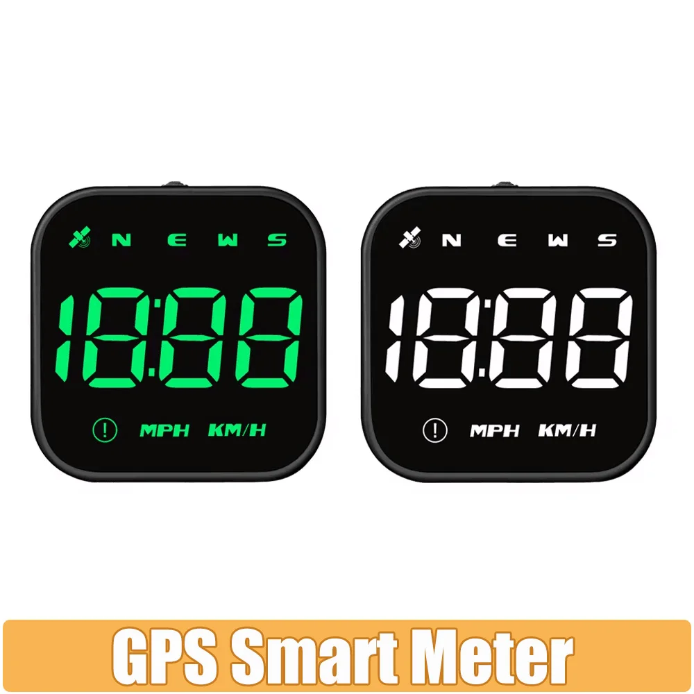 G4 Head Up Display LED Auto Tacho Smart Digital Alarm Erinnerung GPS Für HUD Auto Zubehör für Alle Auto G4S Head Up Meter Image