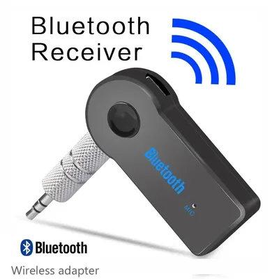 Bluetooth Aux Auto Freisprecheinrichtung 3,5 mm Wireless Aux zu Bluetooth Adapter Audio Musik Receiver Mini MP3 USB BT V3.0 Player Neu