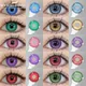 EYESHARE Lenti a contatto colorate per occhi 1 paio Contatti blu Lenti viola Cosplay Lenti a contatto rosa Lenti annuali di Halloween