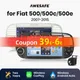 AWESAFE Wireless CarPlay Android Auto Radio per FIAT 500 Abarth 2007 2008 2009 2010 2011 2012 2013 2014 2015 GPS 2din autoradio