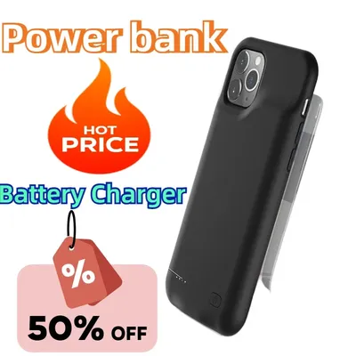 For iPhone 11 12 Pro Max Extenal Battery PowerBank For iPhone 6 6S 7 8 Plus X XS Max XR SE 2020