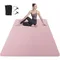 Large Yoga for Men and Women Mat Extra Thick TPE Fitness Mat for Home Gym Workout, Non-Slip, Eco