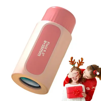 Portable Monocular Telescope Monocular Telescope With Flashlight Portable Educational Learning Tool