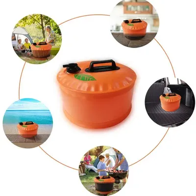 Water Container Large 10L-13L Portable Water Tank With Spigot Non-Slip Camping Water Storage