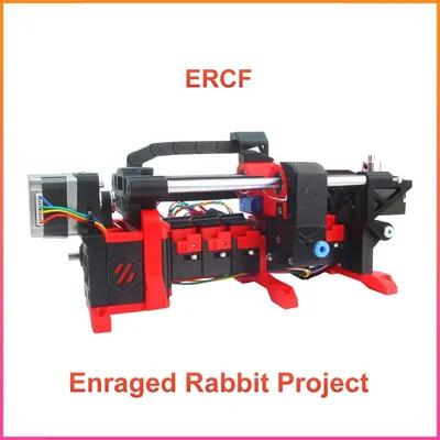 New Trident Mmu Kit Enrager Rabbit Carrot Feeder Ercf Ercp Easy Brd V1.1 Multi Material 3D Printer