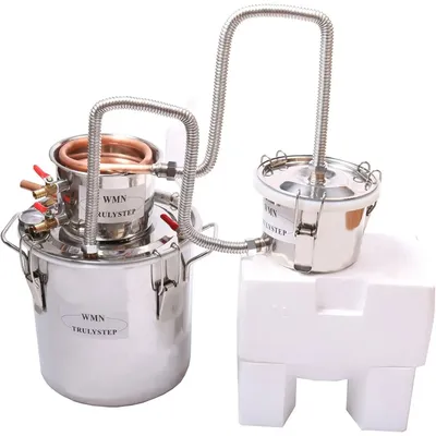 Still Copper Water Alcohol Distiller Home Brew Wine Making Kits