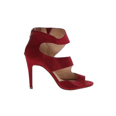 Jessica Simpson Heels: Red Shoes - Women's Size 7 1/2